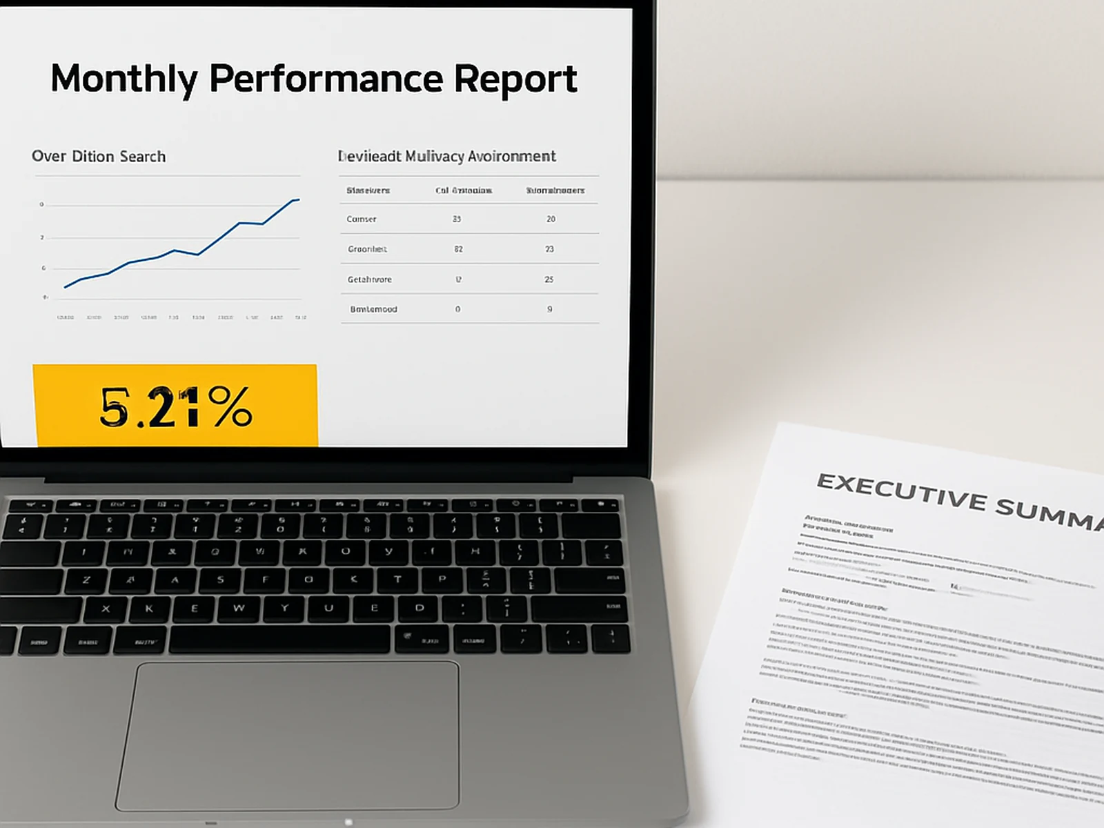 Monthly results review — the 5th of every month